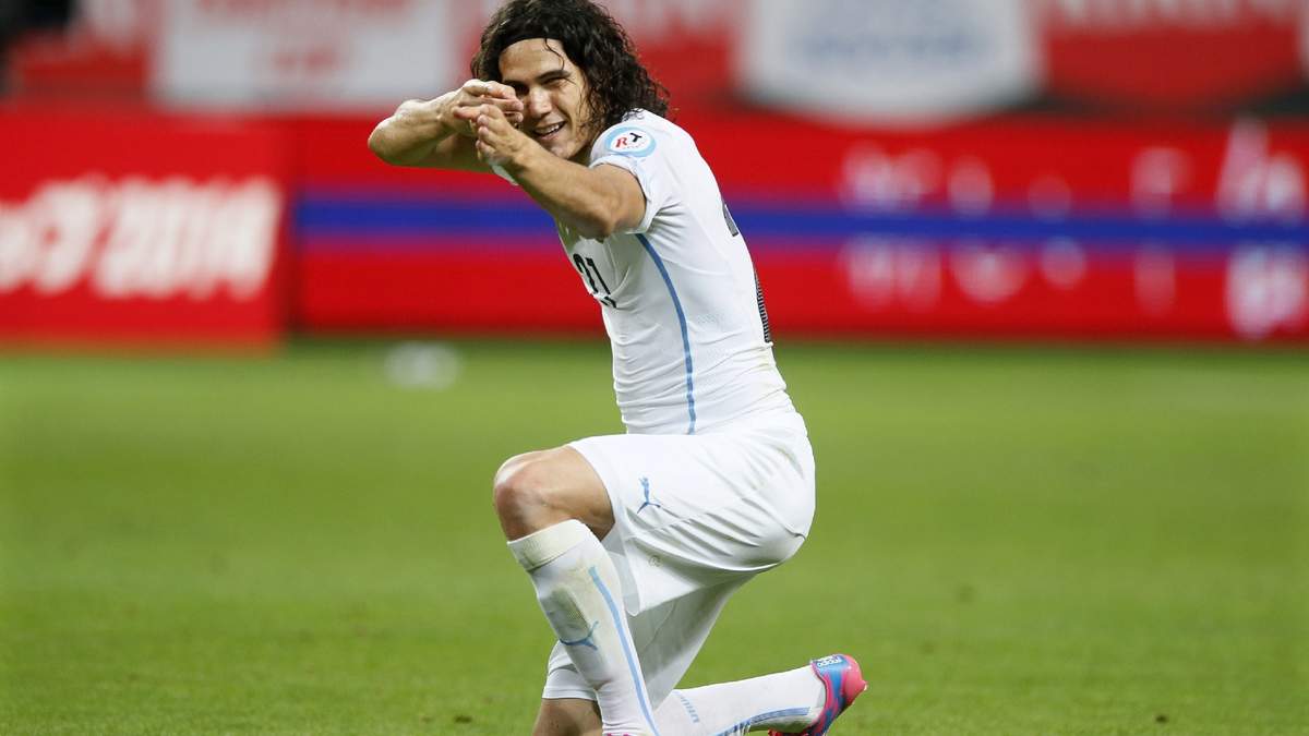 Edinson Cavani. Fuente (Instagram)