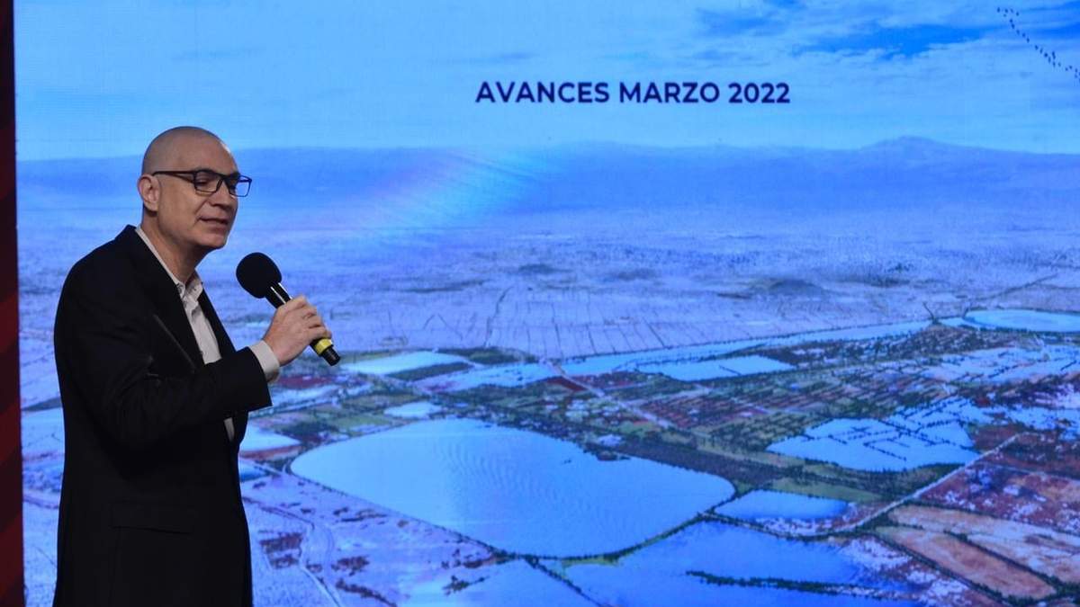 Avances del proyecto Parque Ecológico del Lago de Texcoco