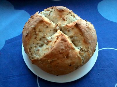 Hacete tu pan sin levadura ni amasado en poco tiempo y con solo 6 ingredientes