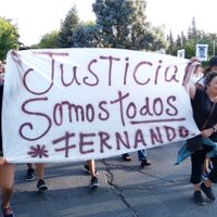 Multitudinaria marcha en Neuquén por Fernando Báez Sosa