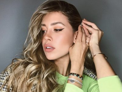 ¡Linda como el papá! Michelle Salas de costado para presumir esto. ¡Hacé zoom!