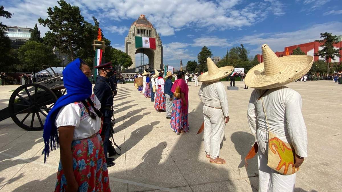 Conmemoración del 110 aniversario del inicio de la Revolución Mexicana