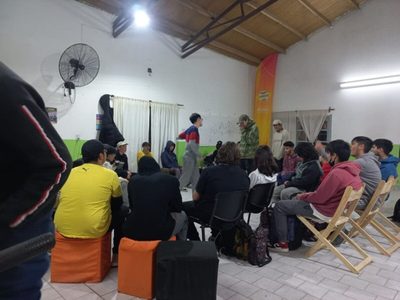 Batallas de Freestyle en la Casa de la Juventud de Plottier