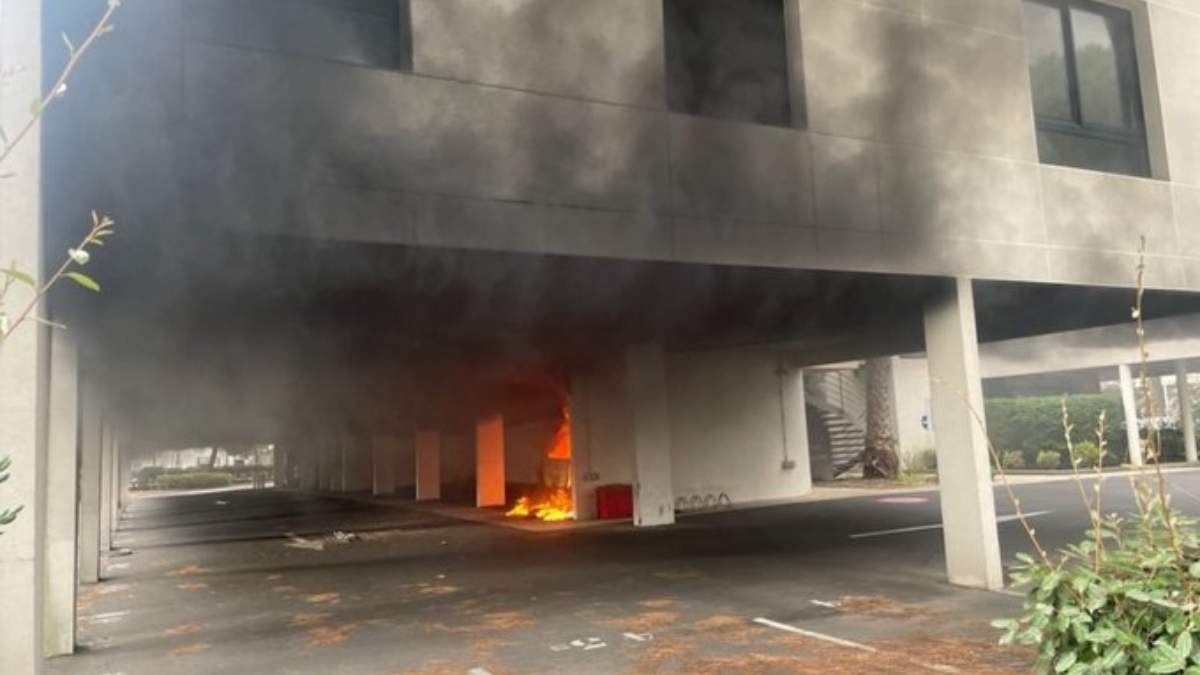 El incendio en la sinagoga