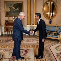 Rishi Sunak, nuevo primer ministro de Reino Unido tras reunirse con el rey Carlos III