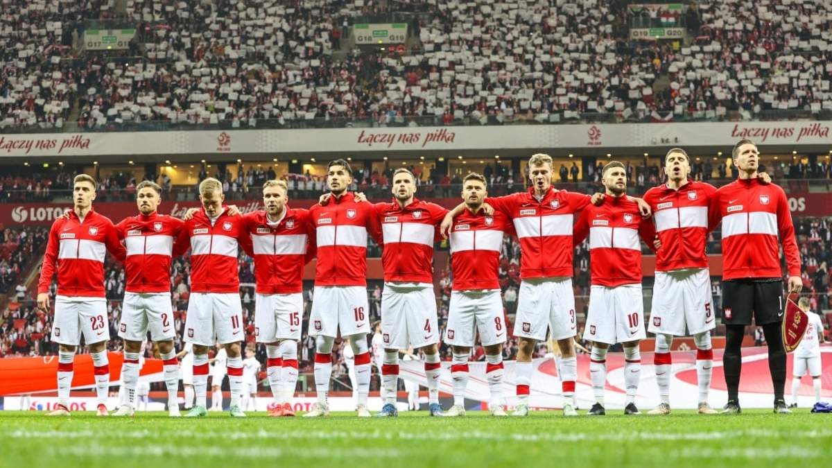 La selección de futbol de Polonia