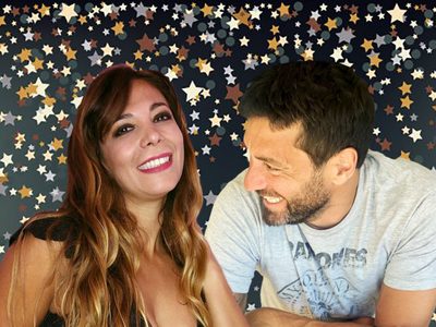 Así se mostraron Ximena Capristo y Gustavo Conti en medio de un suceso muy especial e importante