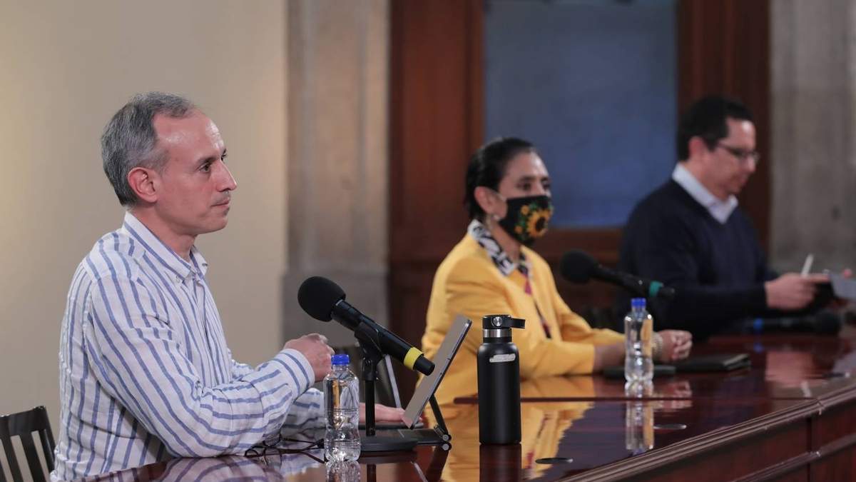 Conferencia en Palacio Nacional