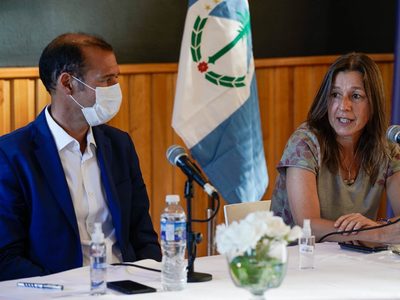 Estratégica cumbre entre la ministra Frederic y Gutiérrez en Neuquén