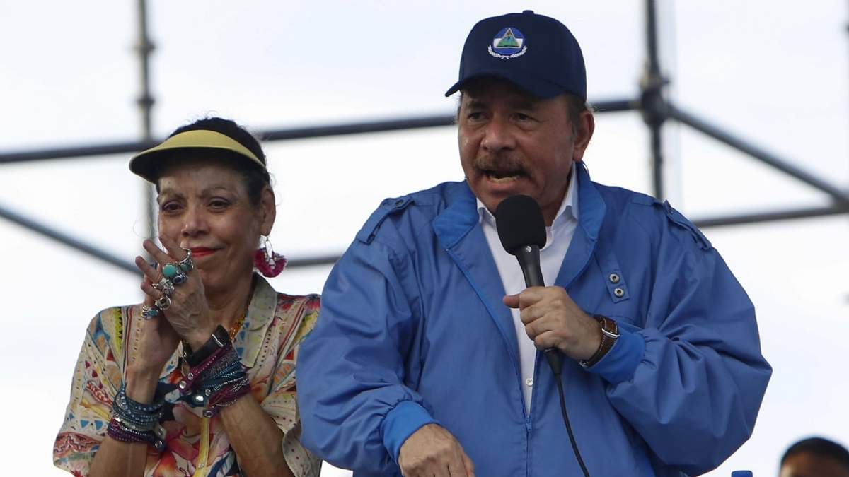 Daniel Ortega y Rosario Murillo