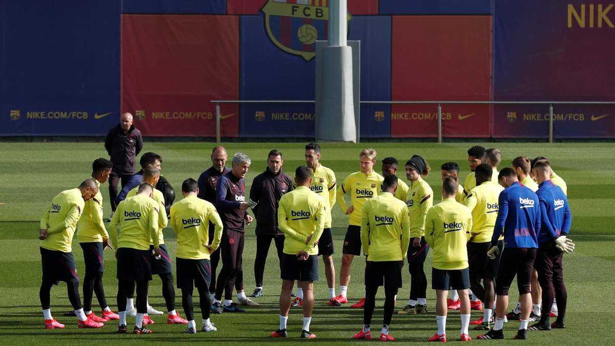 Plantel de Barcelona. Fuente (Instagram)