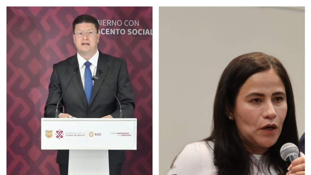 Karen Quiroga, candidata del PAN-PRI-PRD a la alcaldía Iztapalapa y Pablo Vázquez Camacho