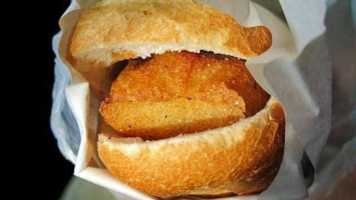 Una torta de tamal