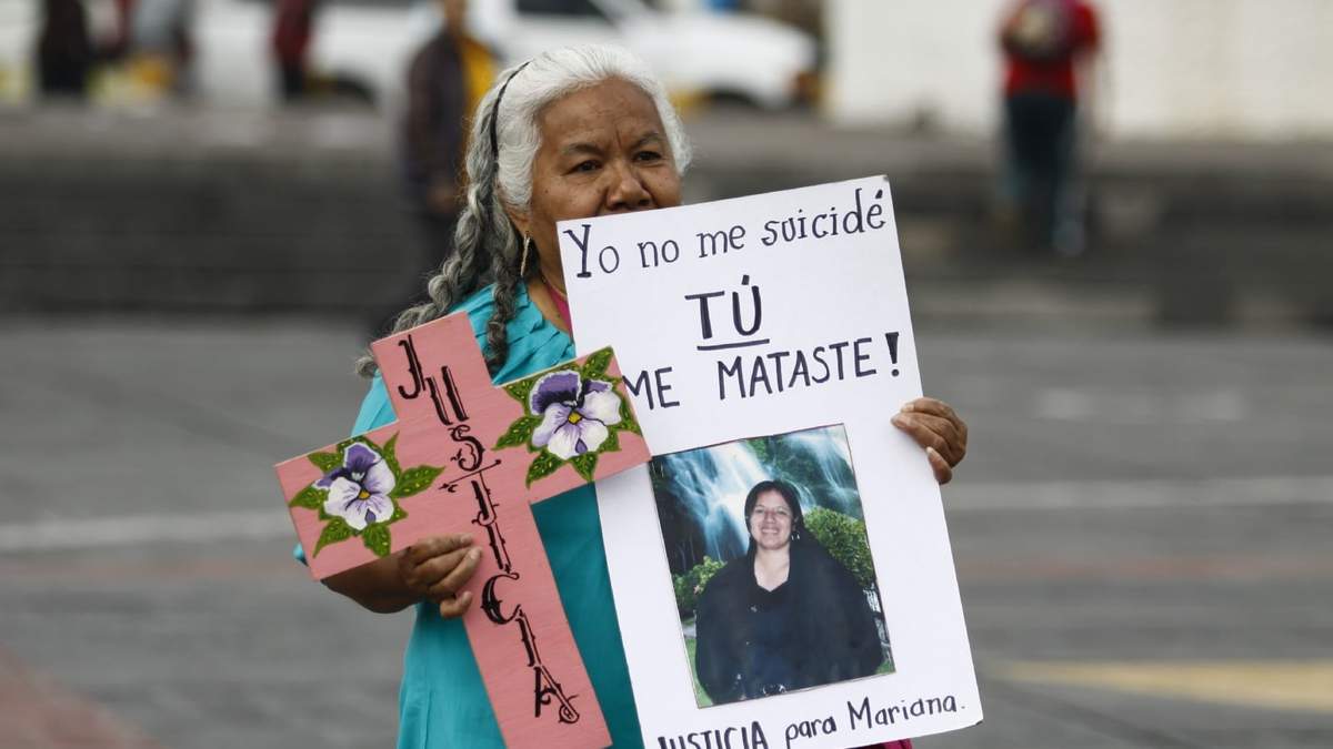 Madre de víctima de feminicidio pide a Claudia Sheinbaum luchar contra la violencia machista