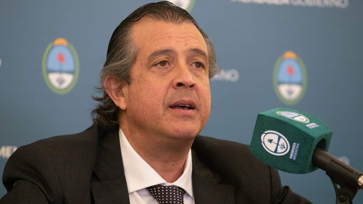 Víctor Ibáñez, Ministro de Gobierno de Mendoza, se refirió al conflicto con las comunidades mapuches. Fuente: (Gobierno de Mendoza)