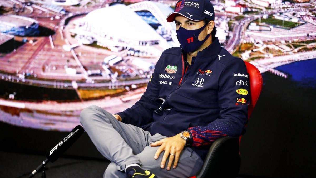 El piloto mexicano Sergio Pérez