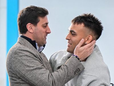 ¿Vuelve a Racing?: el divertido ida y vuelta entre Lautaro Martínez y Diego Milito