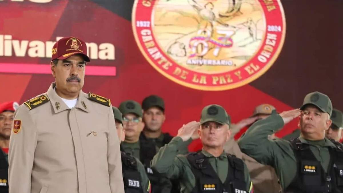 El presidente Nicolás Maduro
