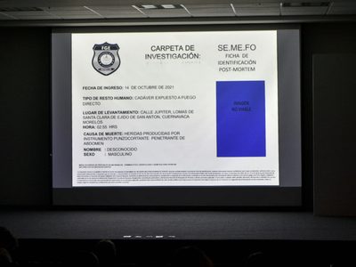 Fiscalía de Morelos presenta a familiares de víctimas 600 fichas de identificación de cadáveres