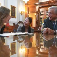 AMLO se reúne con asesora de seguridad de EU; combate a tráfico de armas y fentanilo entre los temas