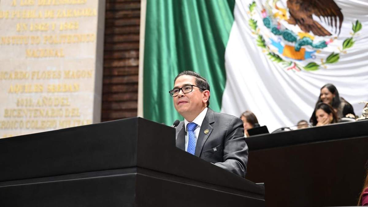 El diputado del PAN, Daniel Chimal