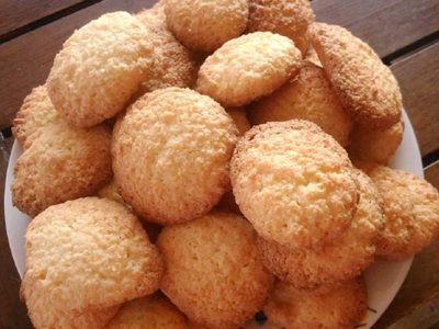 Galletitas de naranja y coco sin gluten: con pocos ingredientes y listas en pocos minutos para acompañar con el mate