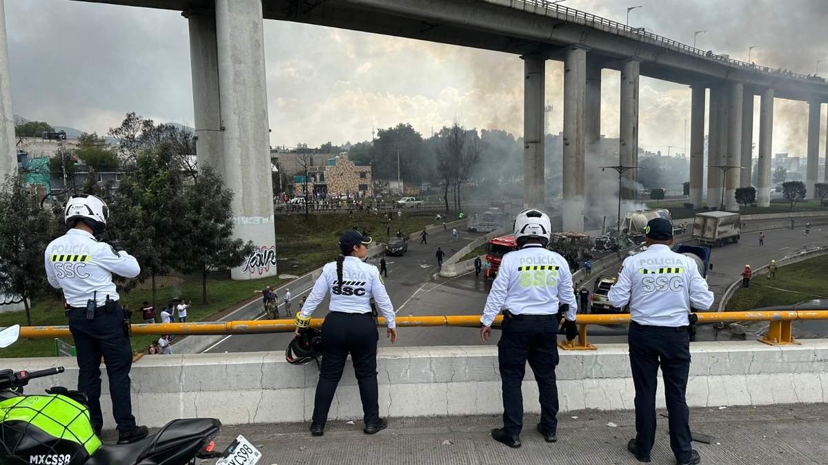 La explosión en Iztapalapa