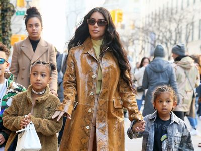 Como en una película: Kim Kardashian y sus hijos desataron envidia con este video