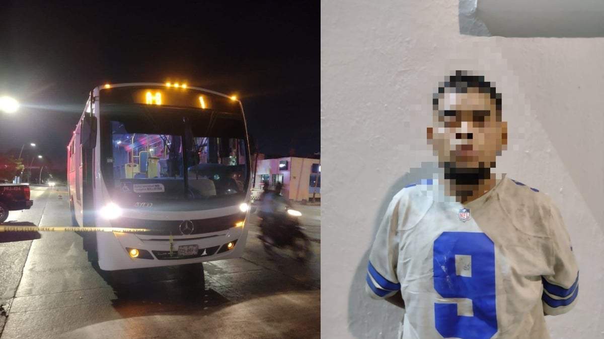 El sujeto fue detenido