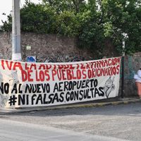 Queja indígena ante la CIDH por el proyecto de  Santa Lucía