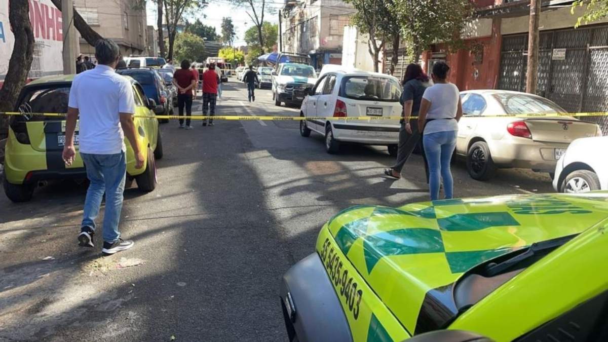 El sitio donde ocurrió la ejecución en Azcapotzalco
