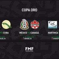 Cuba, Canadá y Martinica, rivales del Tri en la primera fase de la Copa Oro