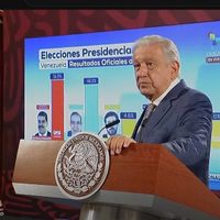 AMLO exhibe resultados inverosímiles sobre elecciones en Venezuela