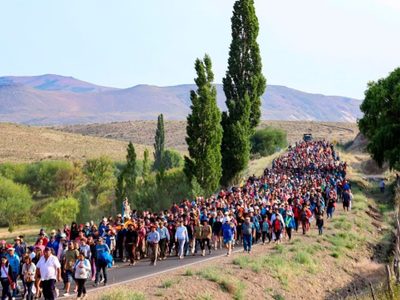 Más de 24 efectivos de la policía viajaron a Las Ovejas para custodiar la Fiesta de San Sebastían