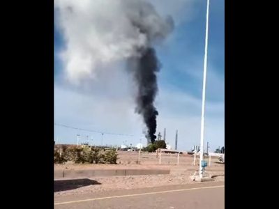 Explosión e incendio en una planta de separación de gases operada por YPF en Loma La Lata