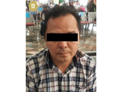 Cae sujeto que llevaba a Mérida a una menor reportada desaparecida en Coahuila