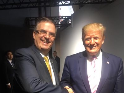 Ebrard revira a Trump: "En este gobierno somos patriotas y no tenemos nada de que avergonzarnos"