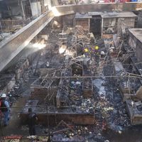 Incendio consume más de 300 locales del mercado San Juan de Dios de Guadalajara (Video)