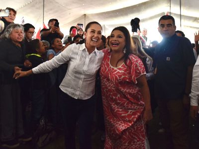 Elección 2024: Sheinbaum y Brugada presumen que juntas son "dinamita"