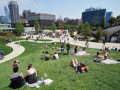 Conocé Little Island: el increíble oasis que flota en pleno centro de Nueva York