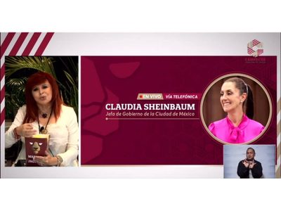 Claudia Sheinbaum participa en el “Martes del jaguar” de Layda Sansores; así intercambiaron elogios