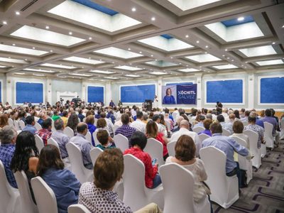 “Háganmela buena que tenga mil 400 millones”, dice Xóchitl Gálvez en Morelos