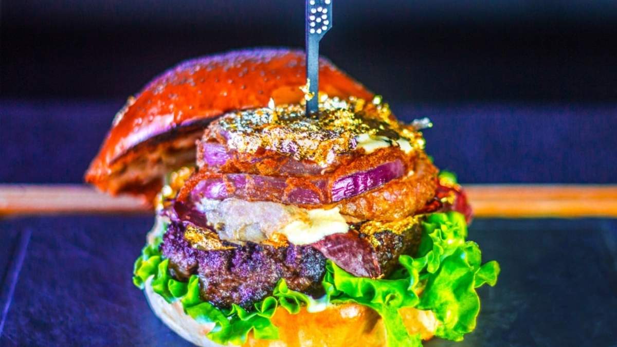 La hamburguesa más cara del mundo. Fuente: (Instagram)