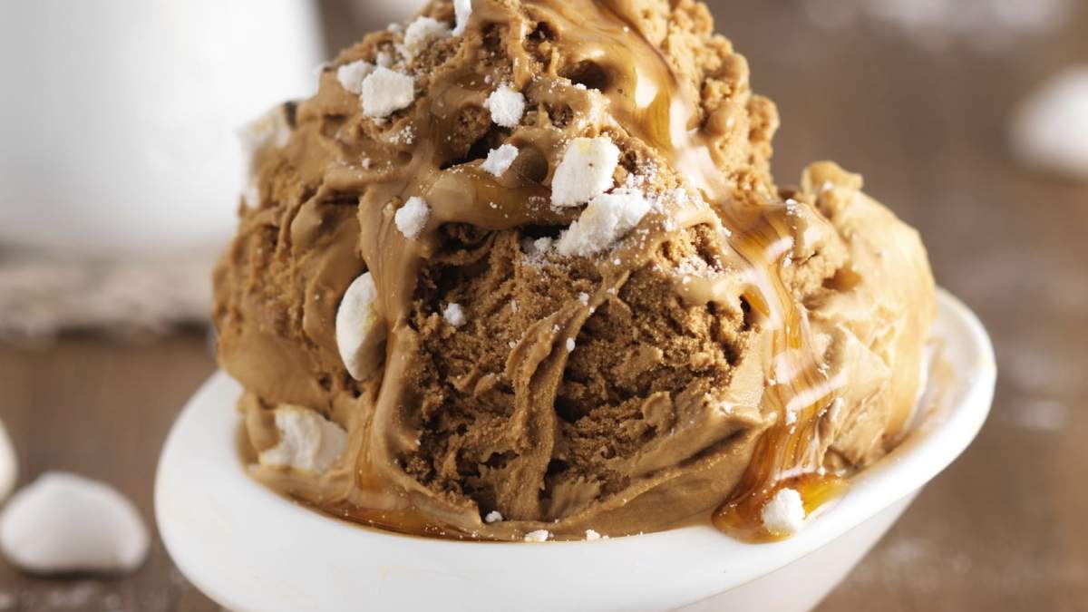 Helado de dulce de leche. Fuente: (Instagram)