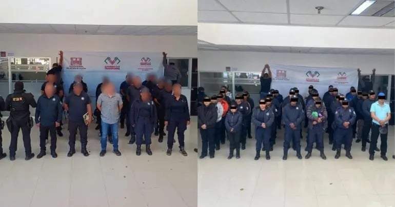 Detienen a 78 servidores públicos en Chiapas por formar parte de una red de extorsionares