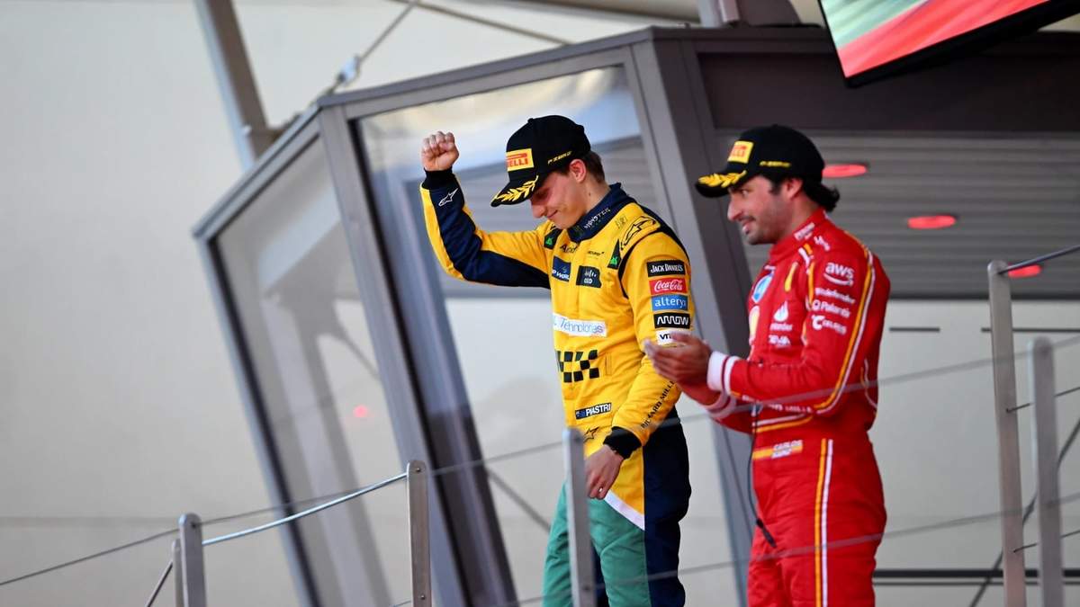 Piastri y Sainz. Fuente: (Instagram)