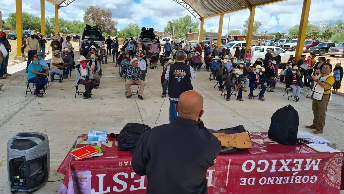 Pago de la pensión a adultos mayores en Zacatecas