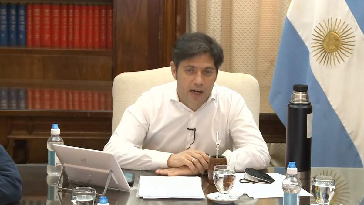 Axel Kicillof. Fuente: (Twitter)