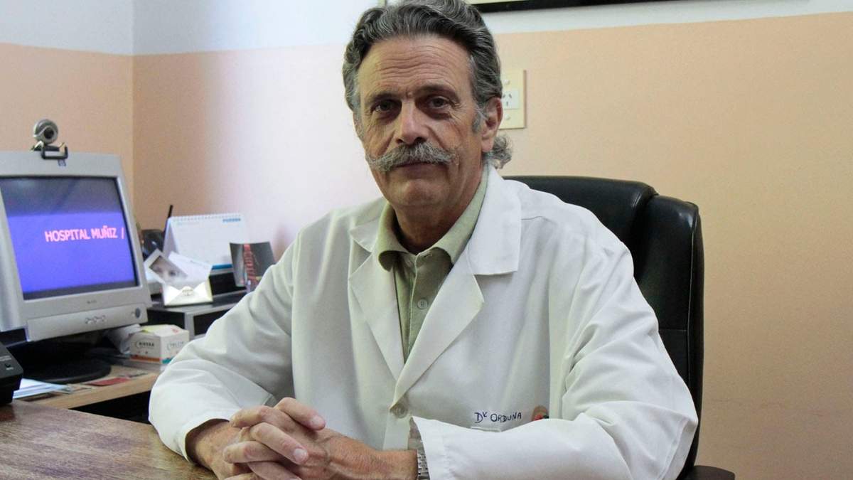 Tomás Orduna, infectólogo. Fuente: (Twitter)