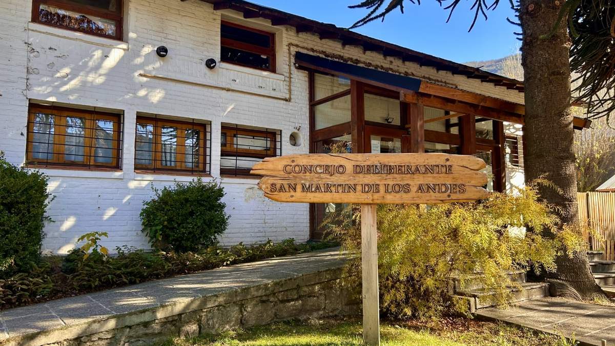 Concejo Deliberante San Martin de los Andes. Fuente: (Cadena Sur)
